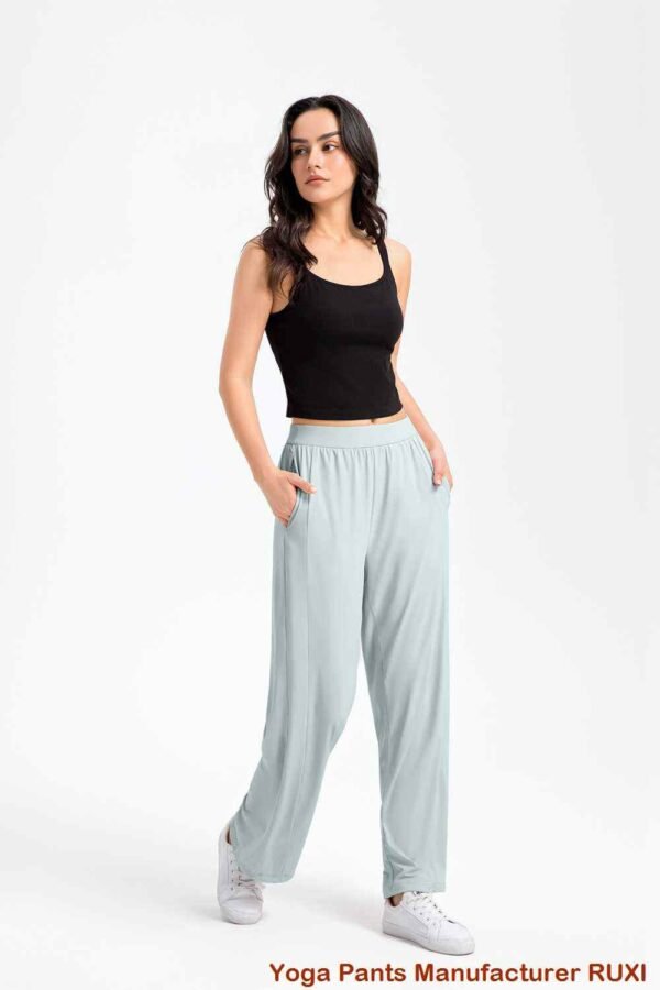 straight leg athletic pants RUXI