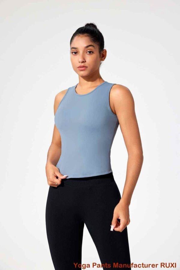 flare leggings na may slits RUXI
