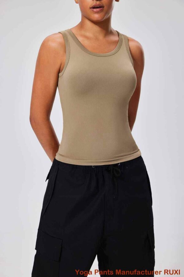 puting gym vest na pambabae RUXI