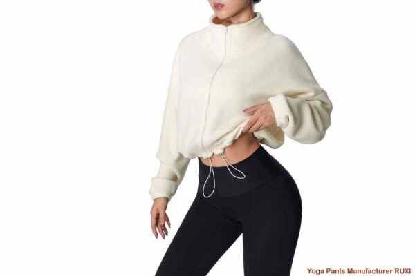 ruched workout tops RUXI fl842